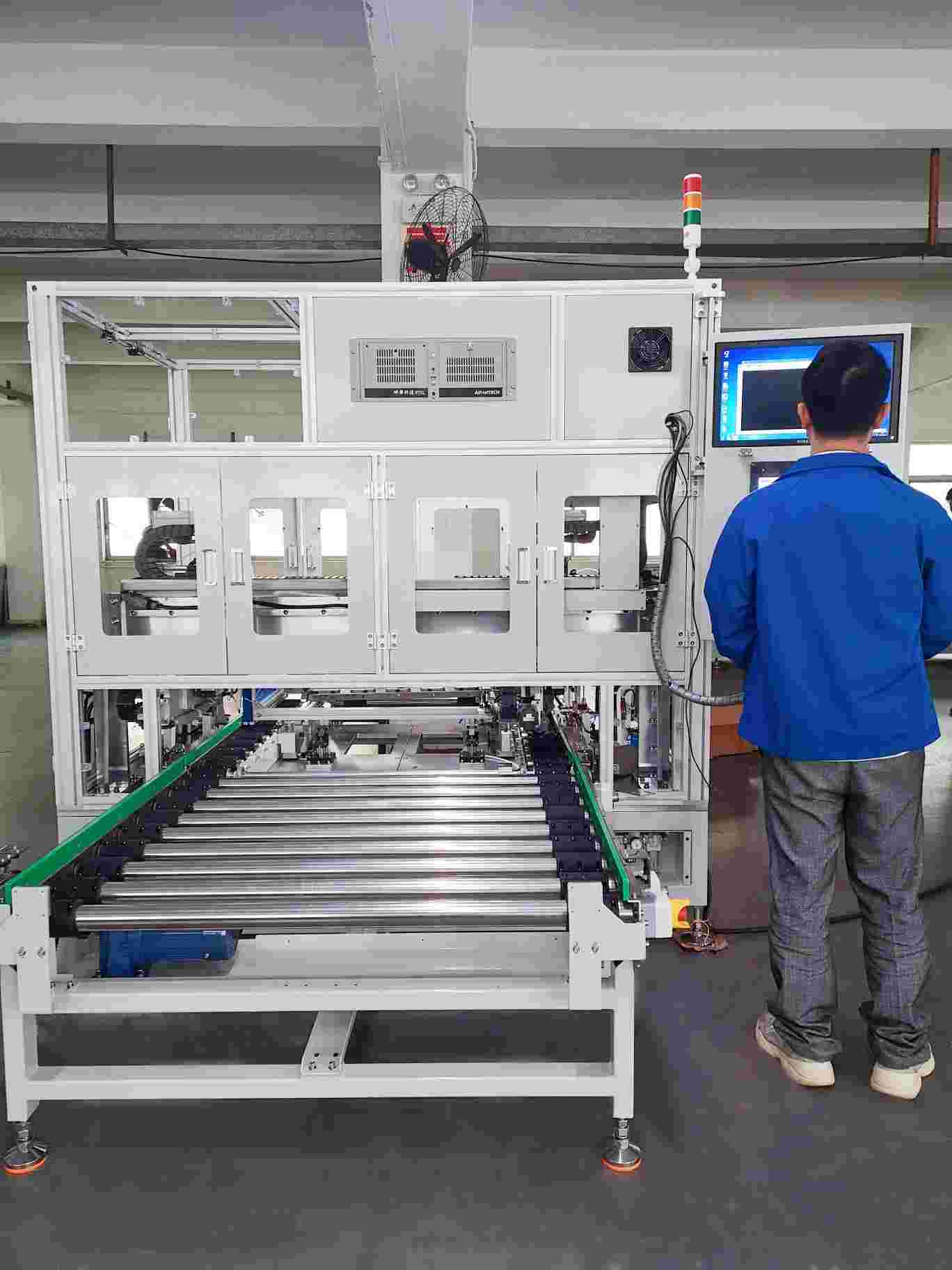 新能源锂电池插拔胶钉机 电芯自动化设备