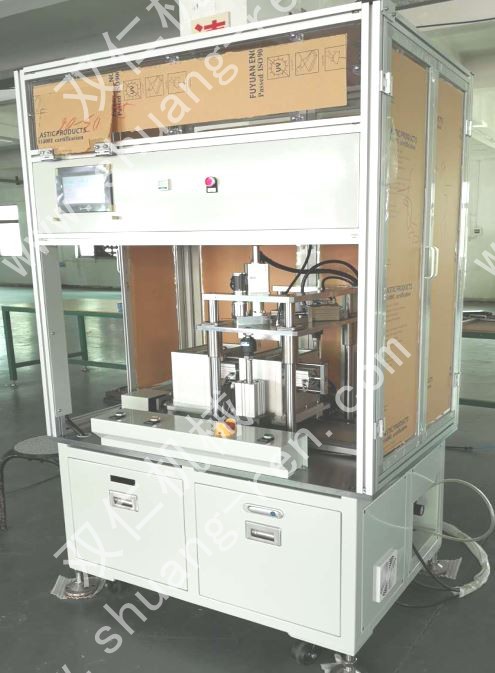 锂电池自动铆钢珠封口机