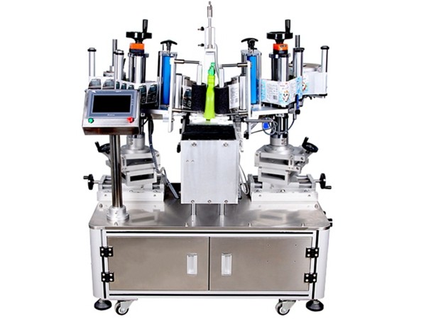 半自动双侧面贴标机