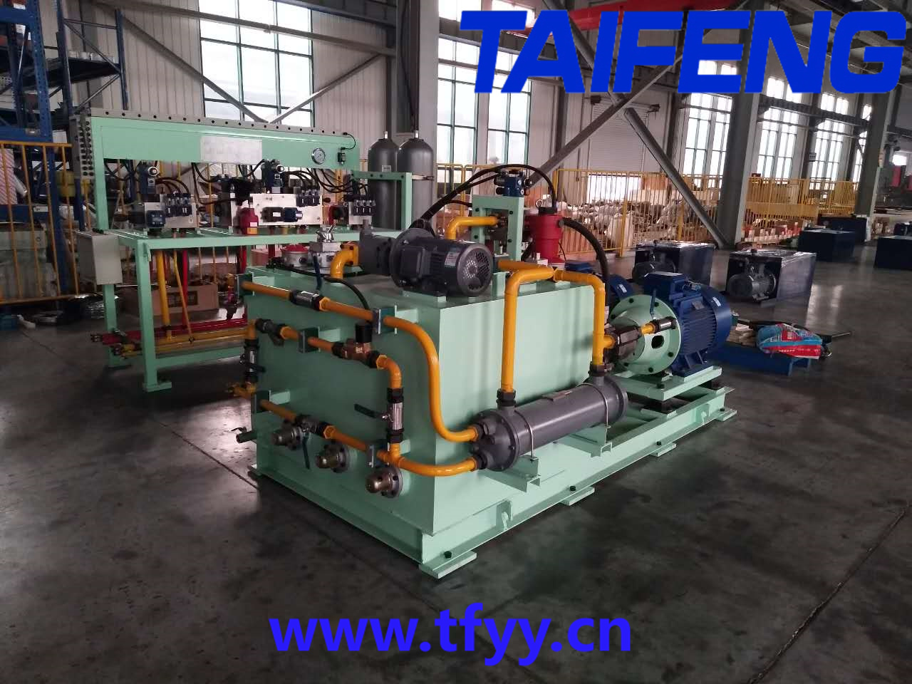 山东泰丰 二十年工厂设计定制液压系统