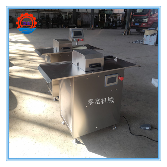 全自动香肠单路扎线机 电动米肠扎线设备