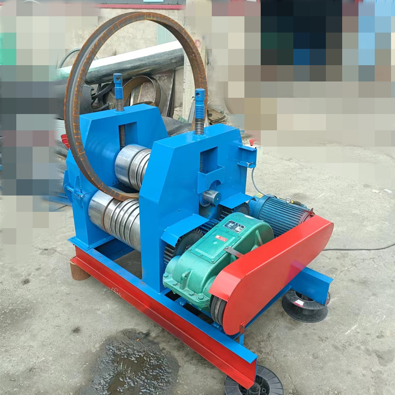 山东半自动槽钢卷圆机 槽钢卷板机