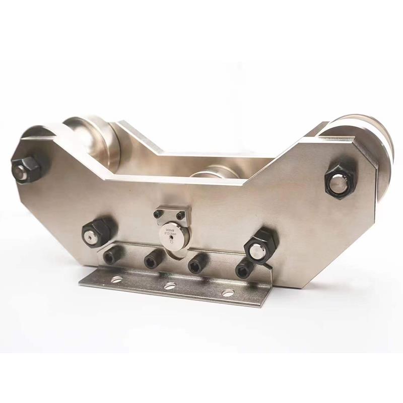 三滑轮张力传感器来图定制 滑动钢丝绳张力传感器非标定制