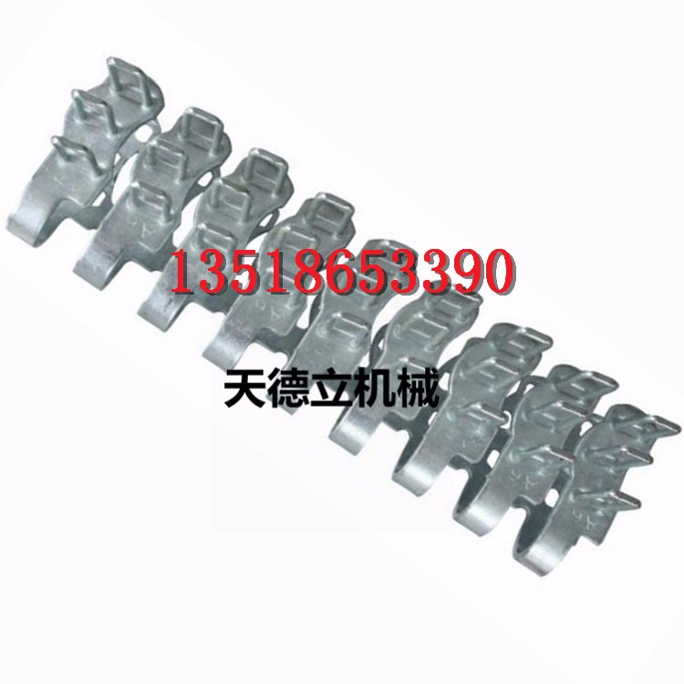 A6型高强度连体皮带扣 6-10，10-12mm碳钢皮带扣