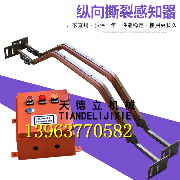 ZL-B-II型皮带纵向撕裂检测仪 皮带漏料检测器 输送带撕裂感知器