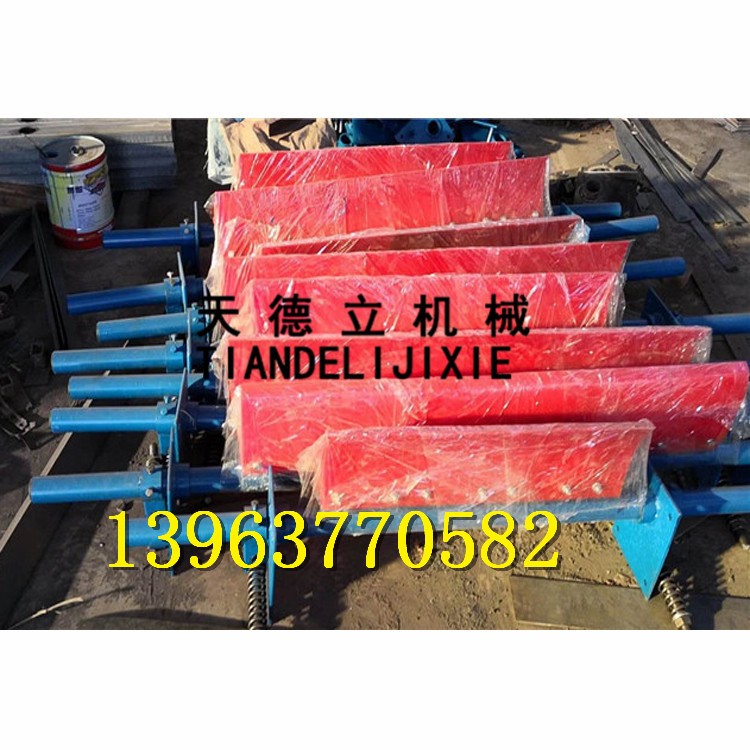 H型P型聚氨酯扫煤器 输送机刮板式清扫器  聚氨酯刮泥板