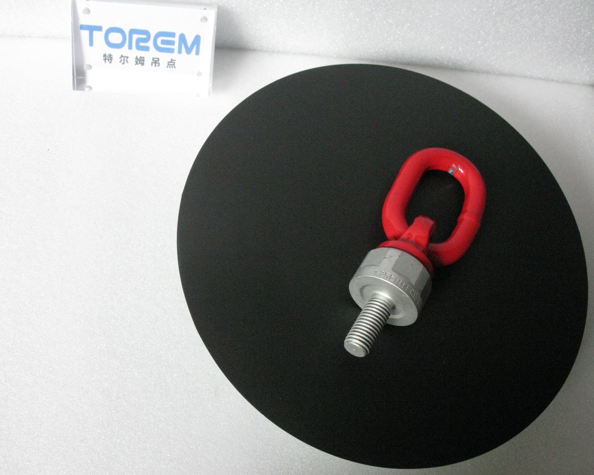 万向旋转吊环M16锻造合金钢高强度起重模具吊点