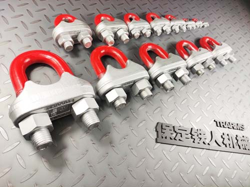 铁人机械供应钢丝绳夹头10mm卡头卡扣收紧器可定制