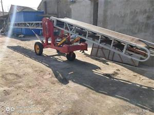 装卸伸缩式输送机移动式粮食皮带机