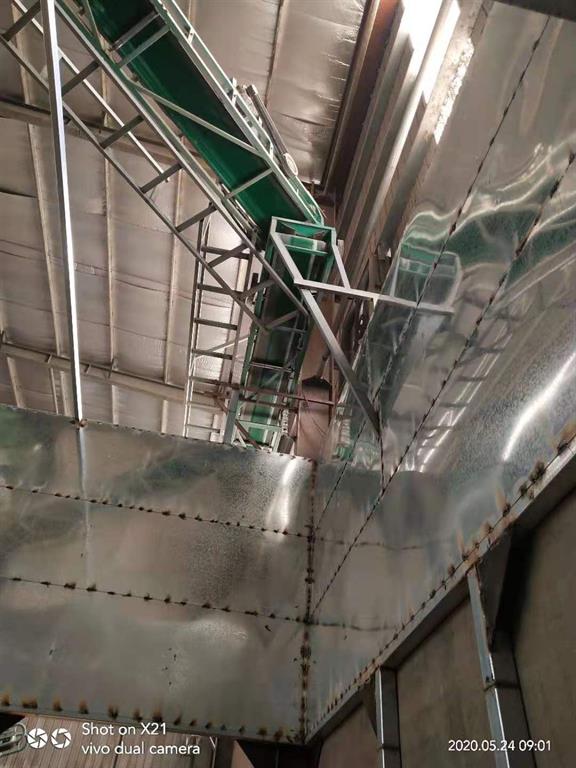 荣顺祥骨料钢板仓螺旋仓储设备