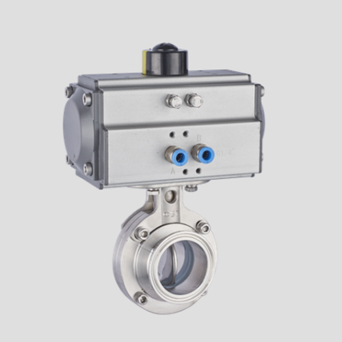 厂家供应 伟恒 气动快装蝶阀 性能稳定