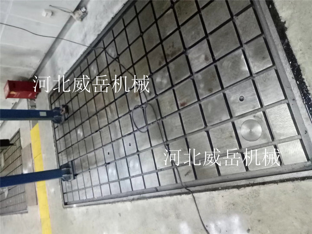 3?6米T型槽测试平台可拼装使用 焊接平台两次高温退火