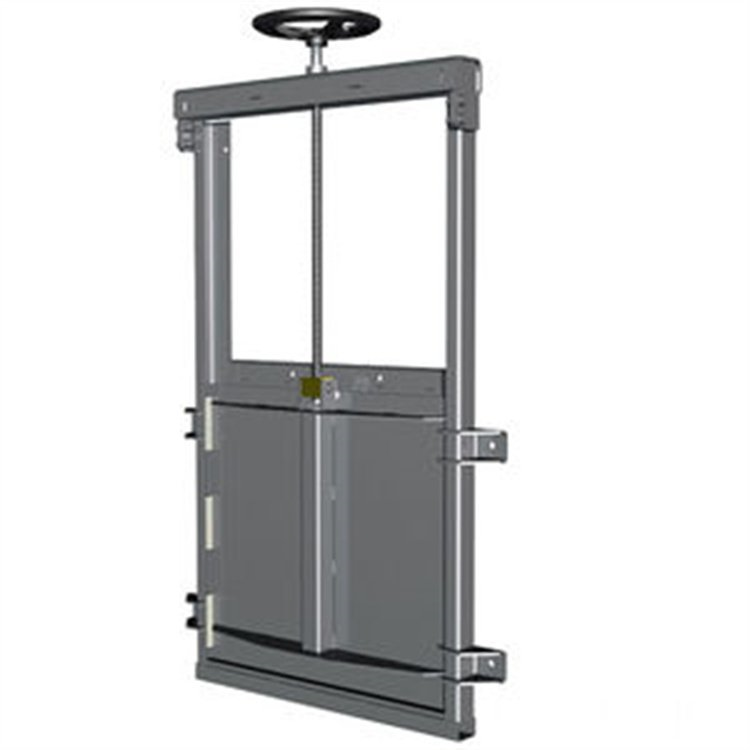 博克水利 机闸一体钢制闸门 铸铁闸门 手轮式启闭机