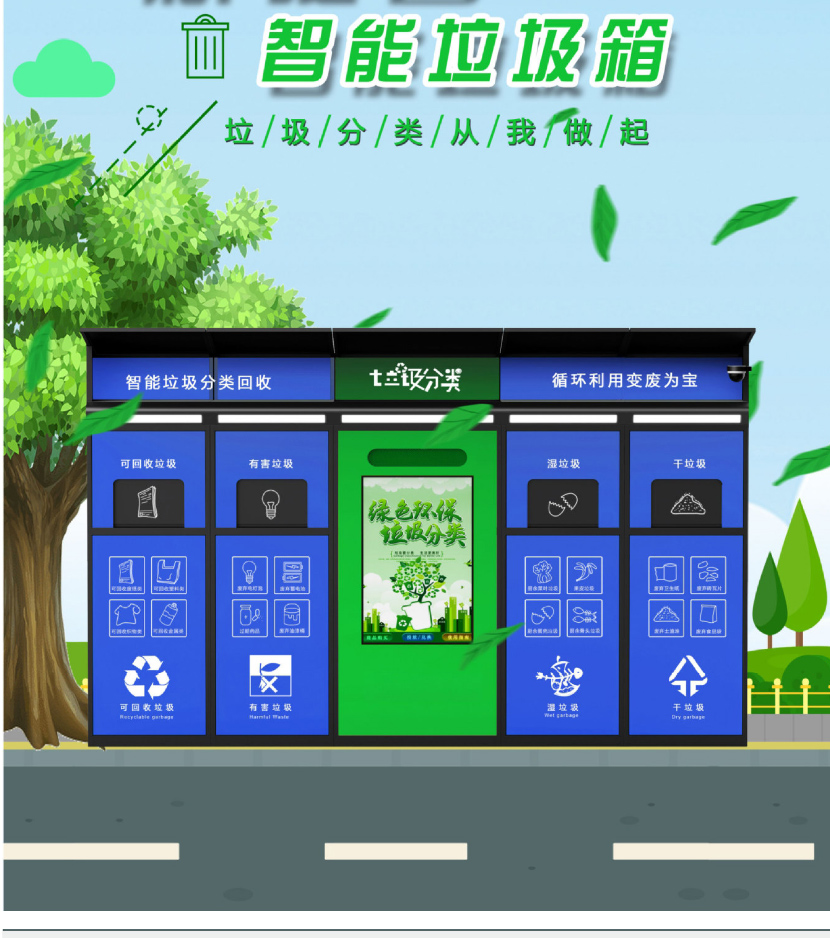 垃圾分类亭
