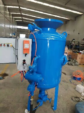 河北喷砂机械设备遥控喷砂机一立方