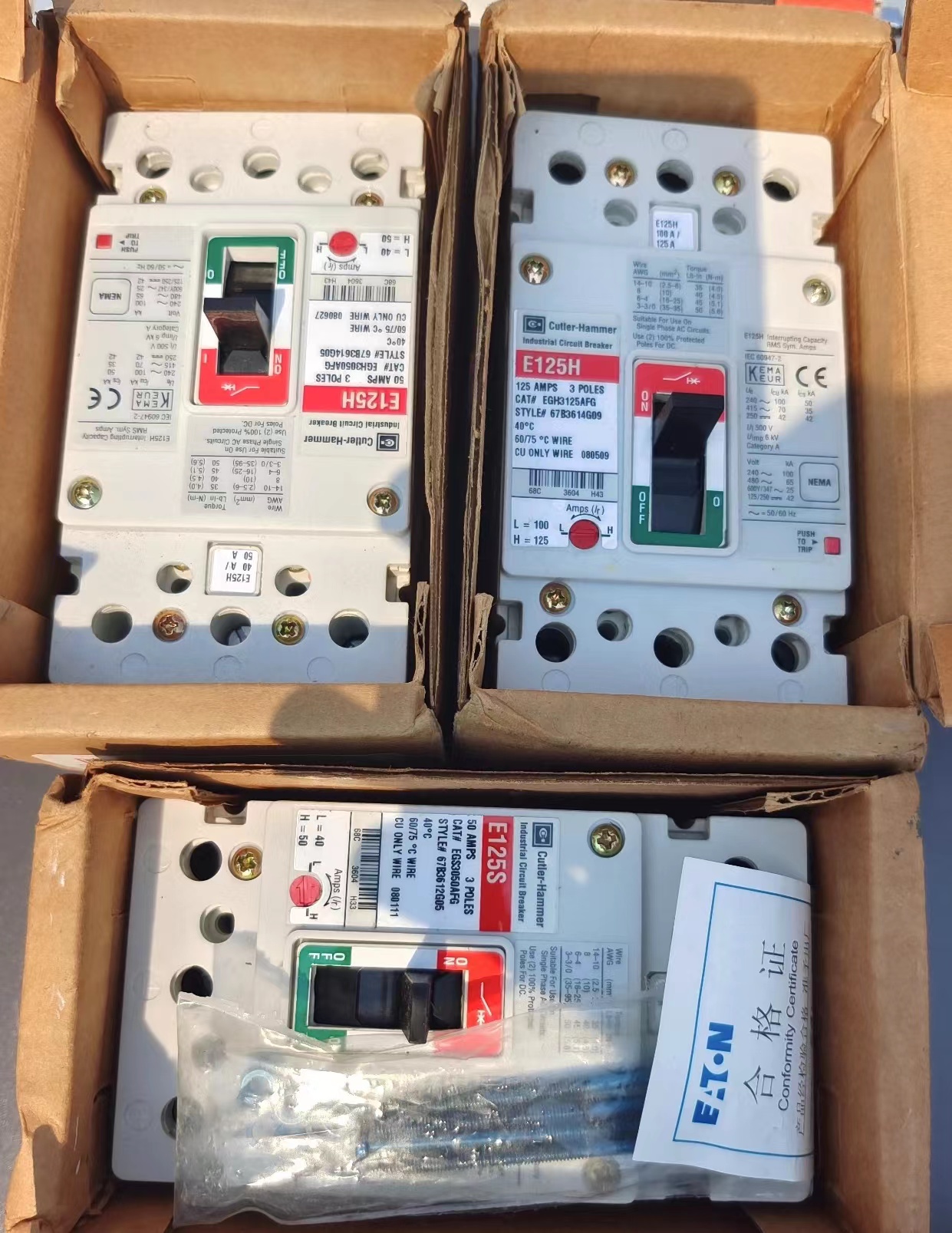 伊顿开关ECC03C1H4A-P8P23P25 ECC03C1H4A-S3