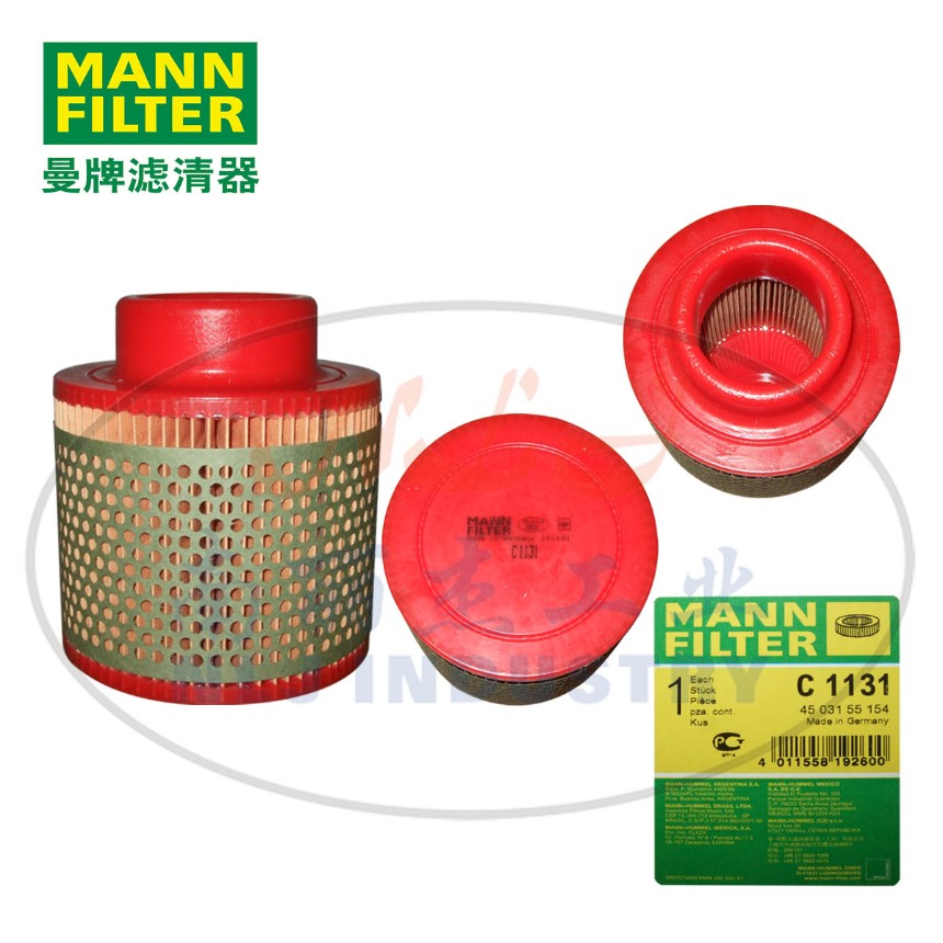 MANN-FILTER(曼牌滤清器)空气滤芯C1131