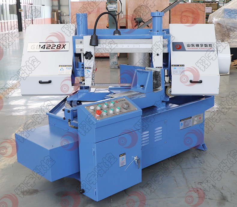 【山东翔宇数控】GB4228X可调角度金属带锯床 现货直供