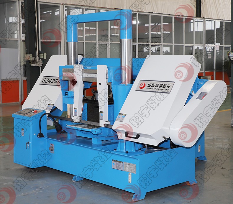 45度半自动卧式锯床4250 翔宇机床源头厂家