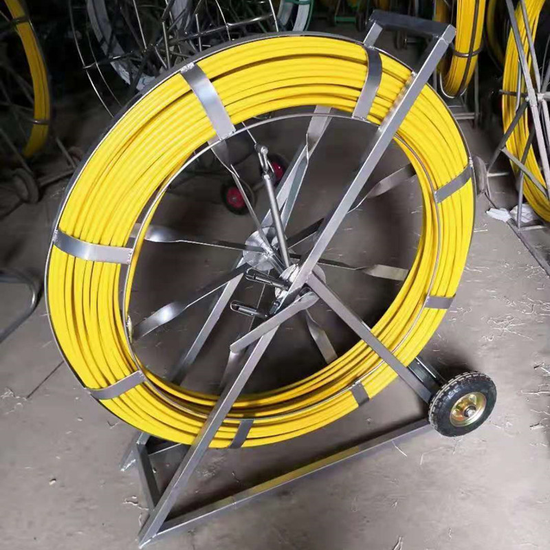 加厚方管架子光缆网线管道疏通电缆穿线器