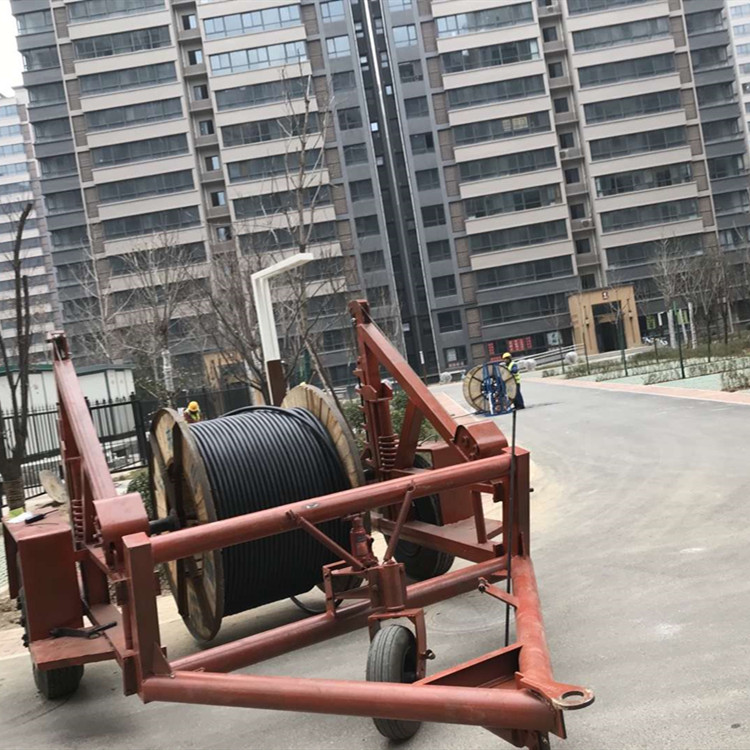 移动式电力施工线缆牵引车 线缆盘放线车