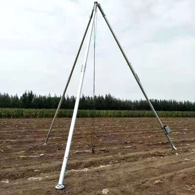 铝合金三脚拔杆 倒落式立杆器