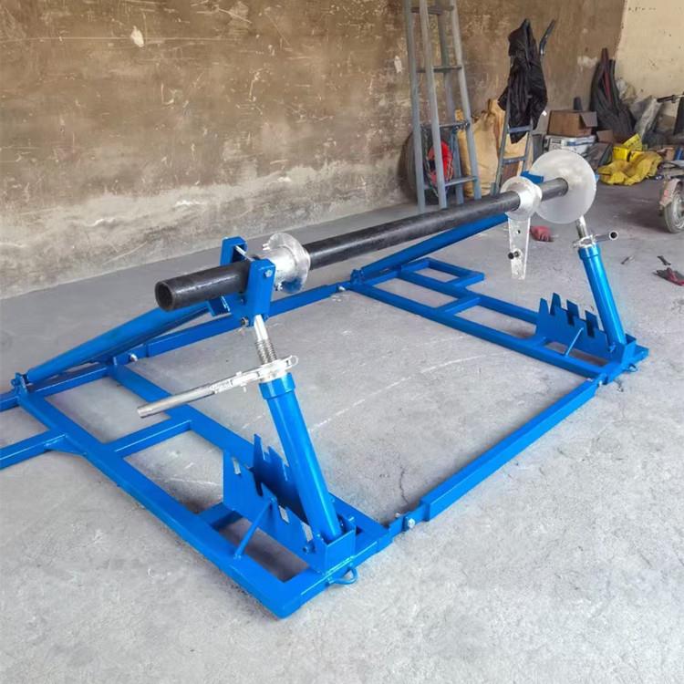 折叠线缆放线架导线放线架 电缆线盘支撑架