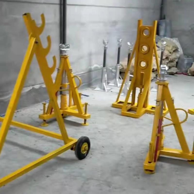 框式电力施工导线轴架 组合式盘式光缆架机