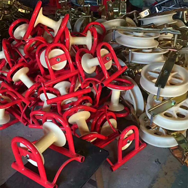 电缆运输滑车轮 电缆吊挂运输滑轮