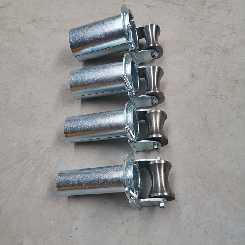 半口电缆孔口保护滑车电缆单轮孔洞滑车