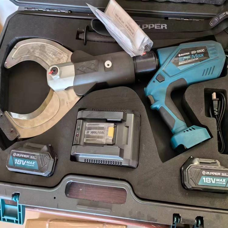 电动液压电缆剪 锂电充电式棘轮剪