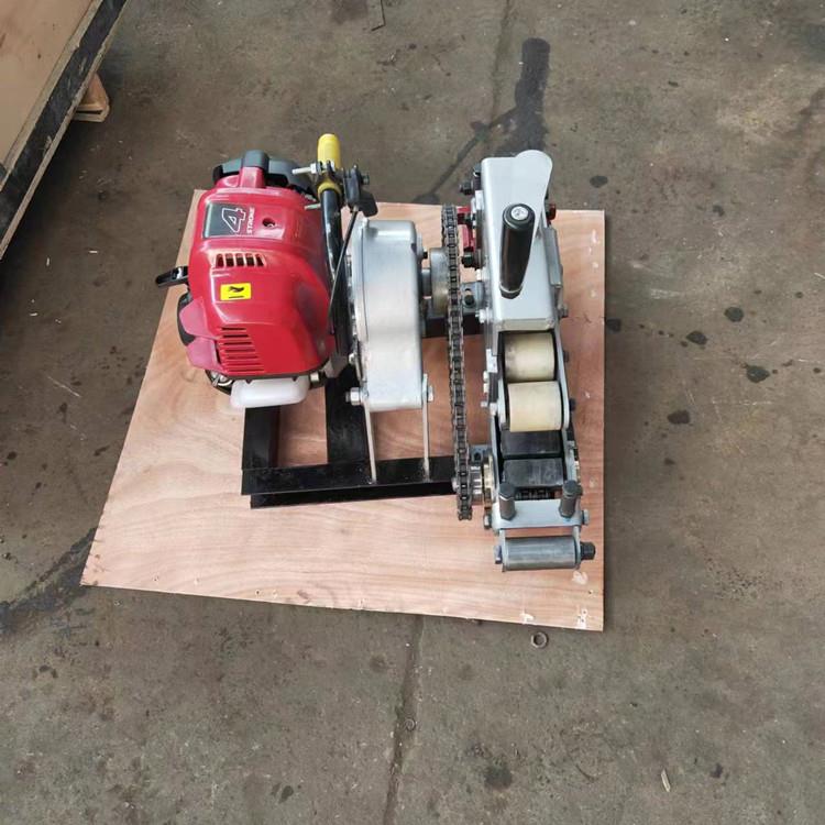 2T轻便型电缆卷扬机小型汽油牵线机