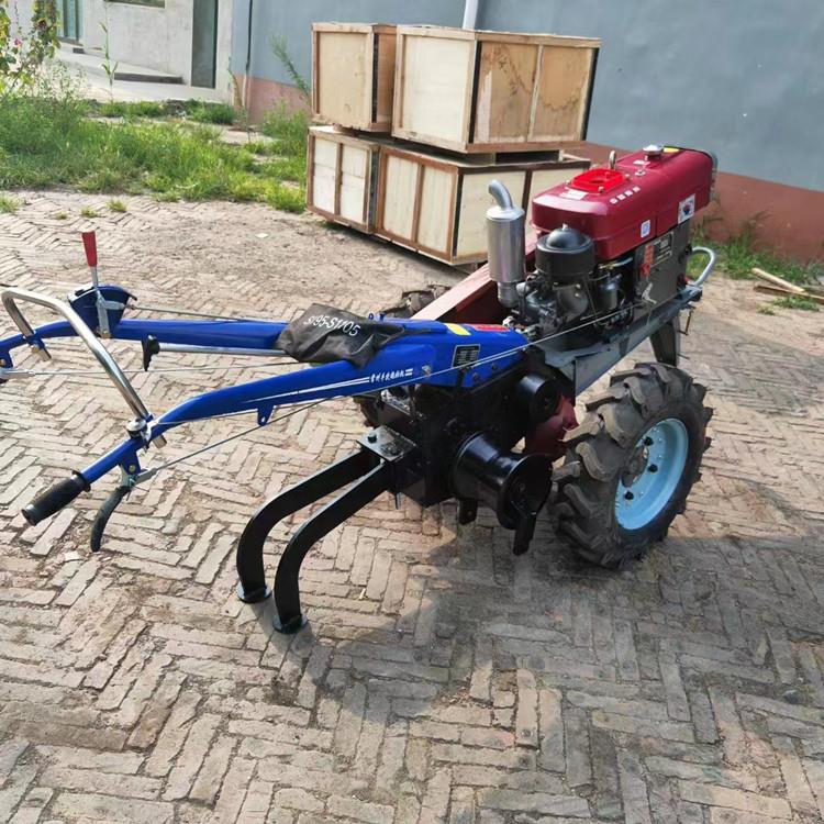 5吨二轮手推式柴油拉线机 移动方便