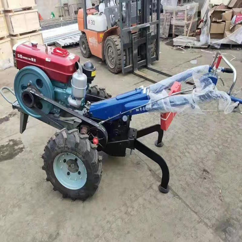 电力施工手扶绞磨5T柴油导线收线机