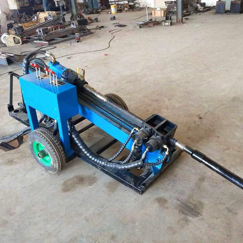 马路穿越钻孔机 横向打孔铺管机