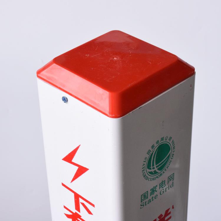 地下有电缆警示桩 PVC标牌标识桩