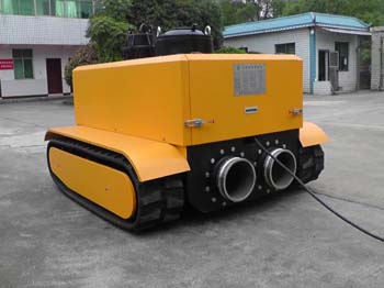 西安新玉新环保科技新型排涝机器人及排涝泵车