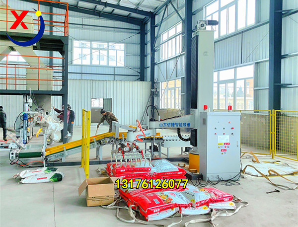 立柱机器人不惧严寒，在东北玉米行业码垛案例