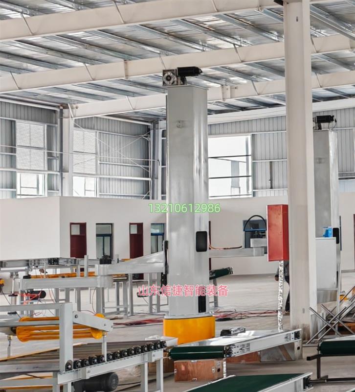 立柱码垛机如何降低企业人力成本？