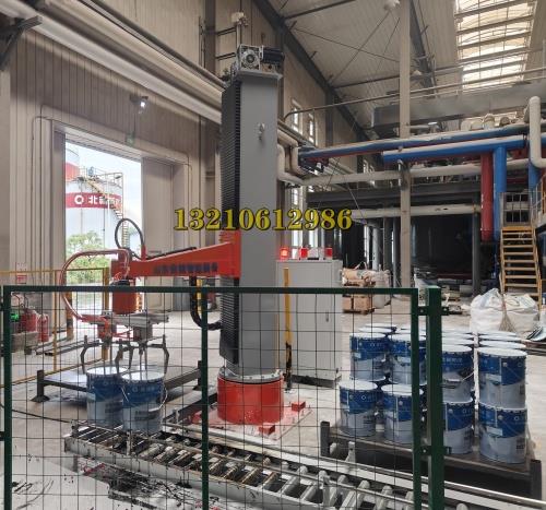 工业自动化新突破桶装料码垛机器人实现高效作业