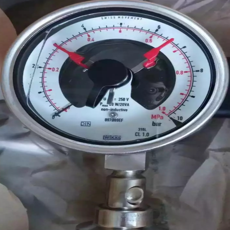 WIKA威卡不锈钢压力表233.50.063量程0.6Mpa/bar