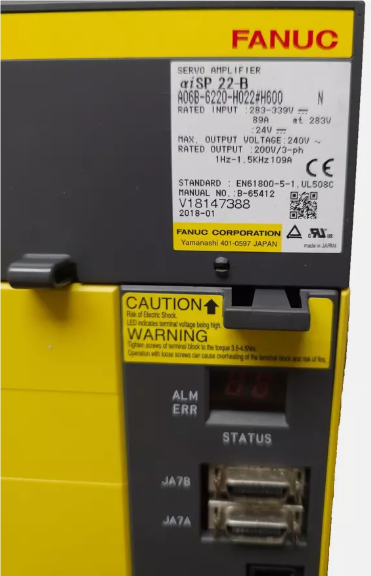 发那科伺服驱动器A20B-8100-0662