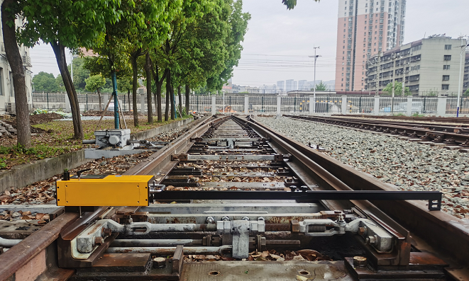 铁路数显尖轨降低值测量尺尖轨降低值测量仪道岔辊轮测量