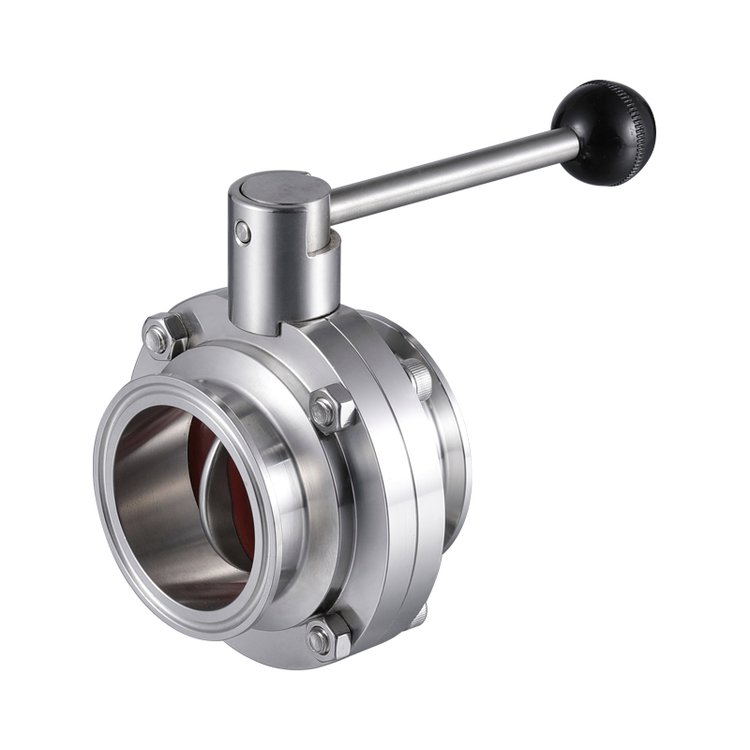 304/316卫生级快装蝶阀，2205材质快装蝶阀 卡箍式蝶阀