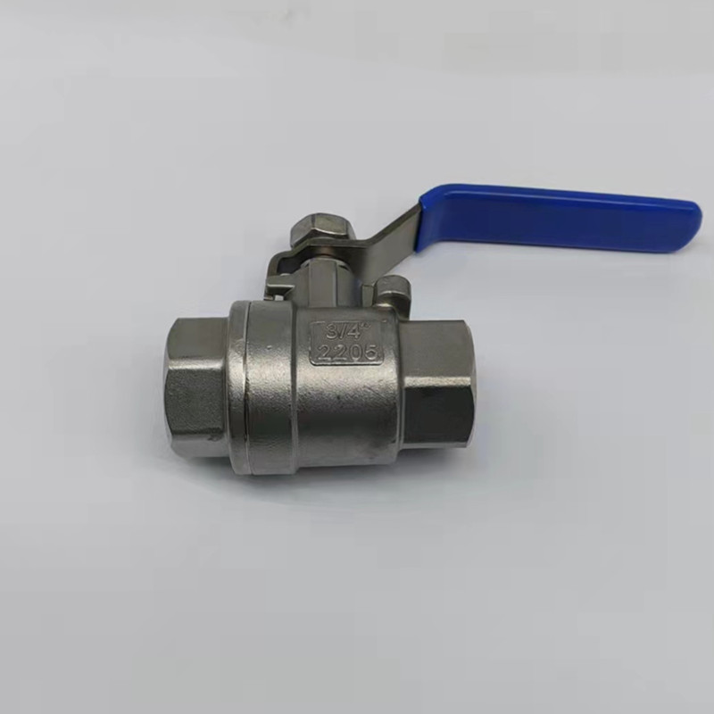 304/316不锈钢二片式内丝球阀,2205/2507材质内丝球阀