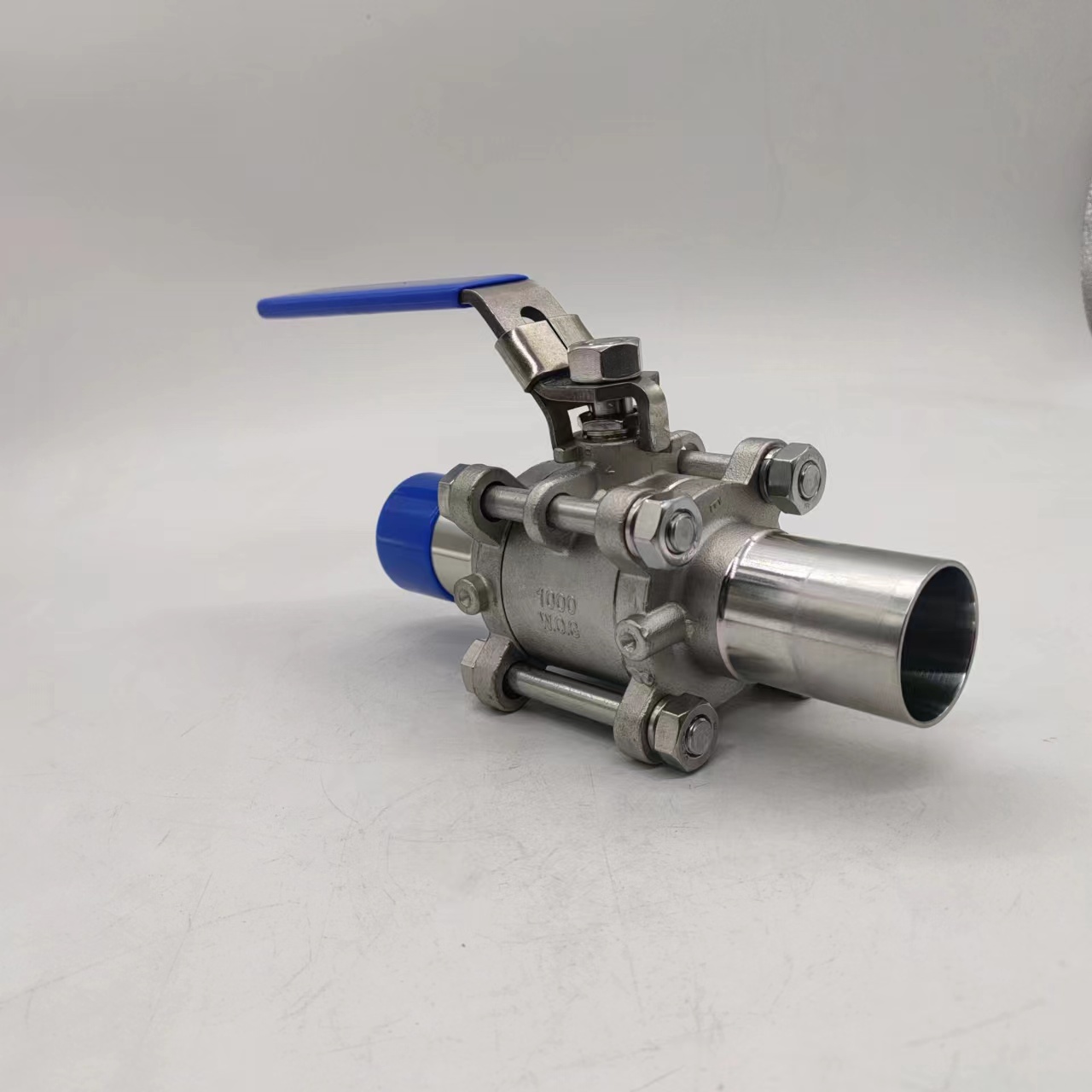 三片式加长球阀，304/316不锈钢卫生级 BA球阀，自动焊球阀