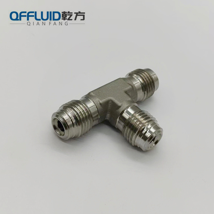 VCR三通 316L不锈钢BA/EP级VCR接头 VCR弯头三通