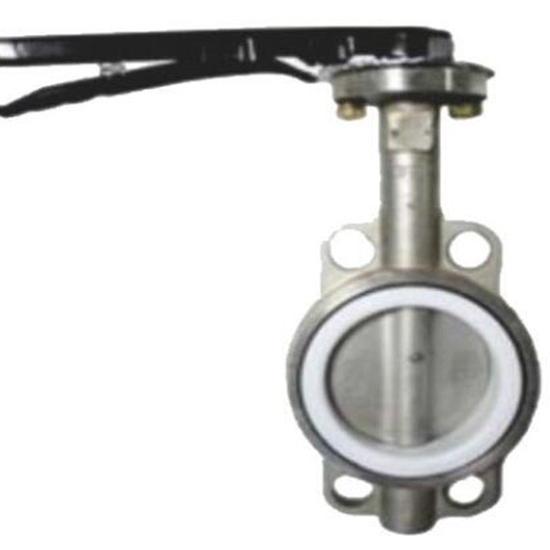 GBT3036-94船用不锈钢中心型对夹式手柄蝶阀