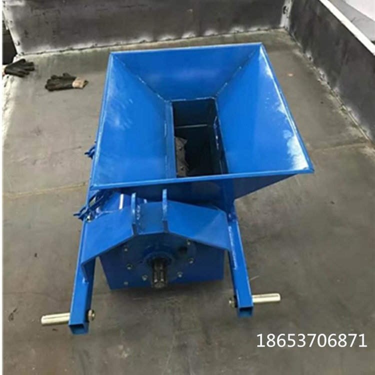 水稻育秧土壤打碎机 土块粉土机移动式泥土打粉机 农用泥土粉碎机