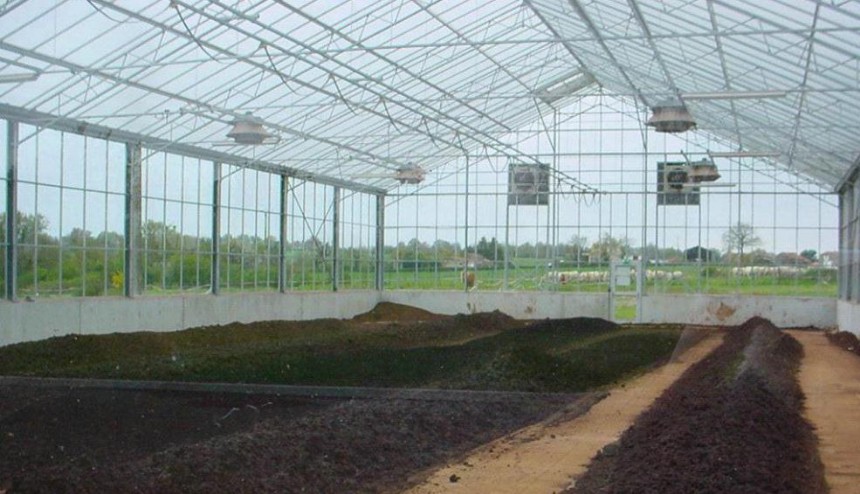 太阳能煤泥烘干温室系统